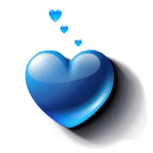 Blue Heart Emoji Png Image Gmp43 PNG image