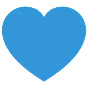 Blue Heart Icon