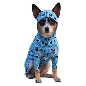 Blue Heeler In Costume PNG 06282024