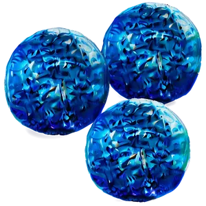 Blue Ice Ball PNG 06132024 PNG
