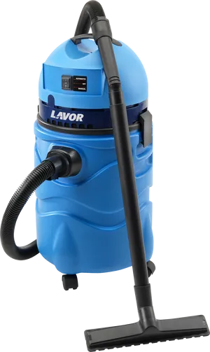 Blue Industrial Vacuum Cleaner Lavor Model PNG image