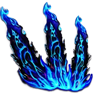 Blue Inferno Flames Png 28 PNG image