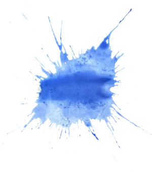 Blue_ Ink_ Explosion_ Abstract PNG image