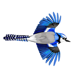 Blue Jay Flock In Sky Png 63 PNG image