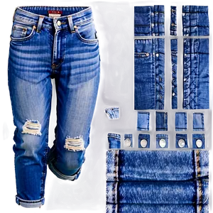 Blue Jean Color Swatch PNG 51