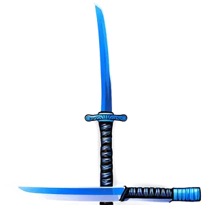 Blue Katana PNG Uav