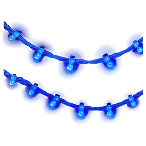 Blue Led Christmas String Lights Png 87 PNG image