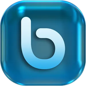 Blue Letterb Icon PNG image