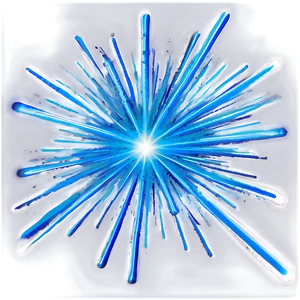 Blue Light Burst Png 06122024 PNG image