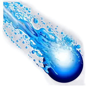 Blue Light Splash Png 06122024 PNG image