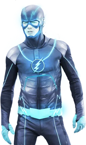 Blue Lightning Flash Costume