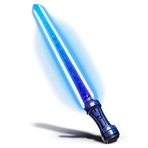 Blue Lightsaber Blade Closeup Png Lok86 PNG image