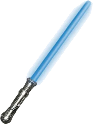 Blue Lightsaber Iconic Sci Fi Weapon PNG