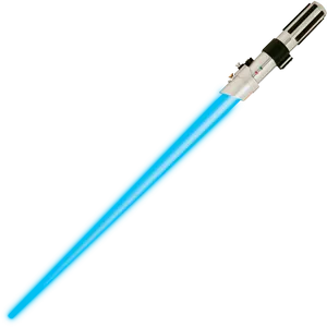 Blue Lightsaber Iconic Sci Fi Weapon.png PNG image