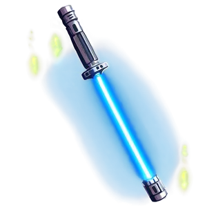 Blue Lightsaber In Darkness Png 99 PNG image