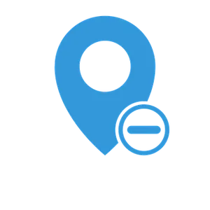Blue Location Pin Icon