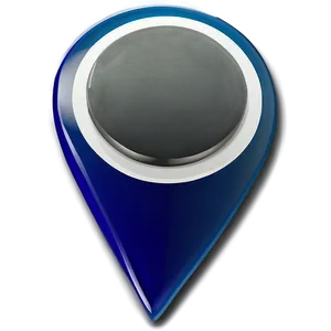 Blue Location Pin Png 05252024 PNG image