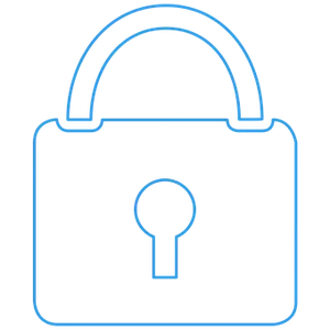 Blue Lock Icon