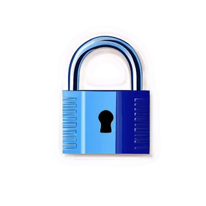 Blue Lock Logo Transparent Png 06132024 PNG image