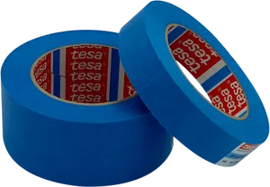 Blue Masking Tape Rolls PNG
