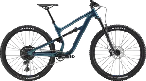 Blue Mountain Bike Maxxis Tyres PNG image