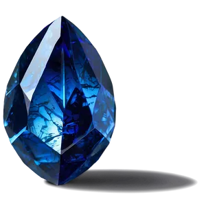 Blue Obsidian Gem Clipart PNG 06272024 PNG