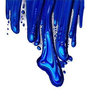 Blue Paint Streak Png 06272024 PNG image