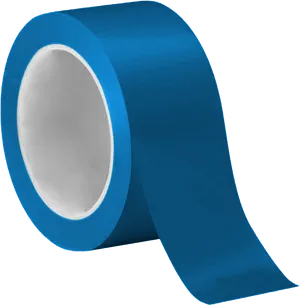Blue Painters Tape Roll PNG image