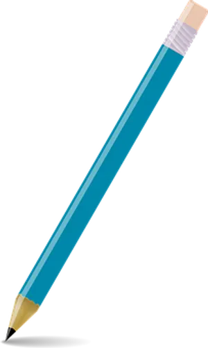 Blue Pencil Graphic PNG image