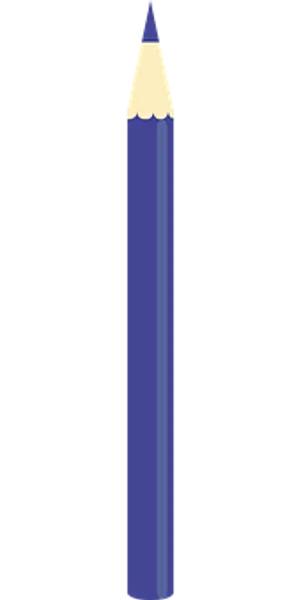 Blue Pencil Sharp Tip PNG image