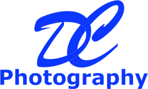Blue Photography Logo Design PNG image