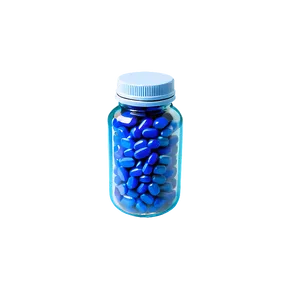 Blue Pill Bottle Png 59 PNG image