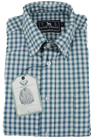 Blue Plaid Dress Shirt Tagged PNG