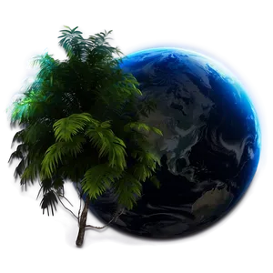 Blue Planet D PNG image