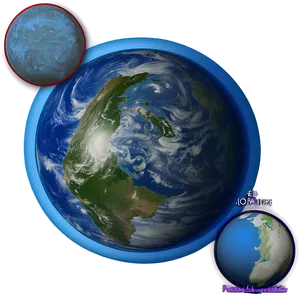 Blue Planet Eclipse Image PNG Bdp38 PNG