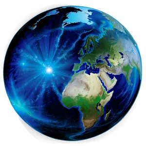 Blue Planet Solar System PNG 06292024 PNG