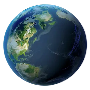 Blue Planet With Atmosphere PNG 31