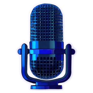 Blue Podcast Microphone PNG 52 PNG