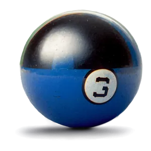 Blue Pool Ball PNG 06132024 PNG