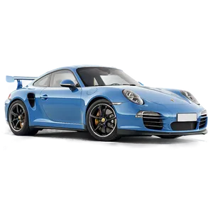 Blue Porsche Png 05062024 PNG image