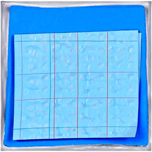 Blue Post It Note PNG Uhg