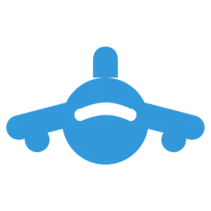 Blue Propeller Icon
