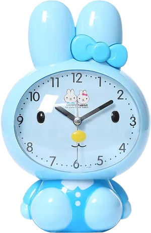 Blue Rabbit Alarm Clock
