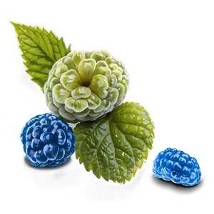 Blue Raspberry Glow PNG 16
