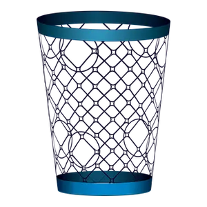 Blue Recycle Bin Icon