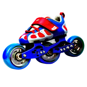 Blue Rollerblades PNG Hbc