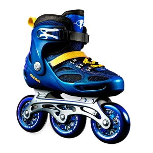 Blue Rollerblades PNG Mie15