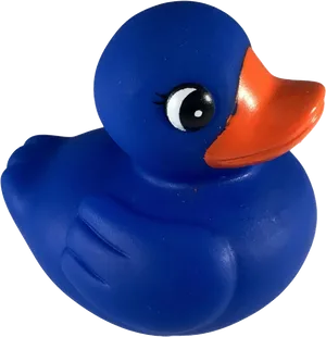 Blue Rubber Duck Toy