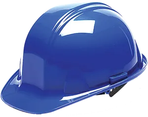 Blue Safety Helmet Construction Protection PNG image