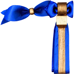 Blue Satin Bow Png Dby PNG image